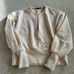 Women’s Beige V Neck Top